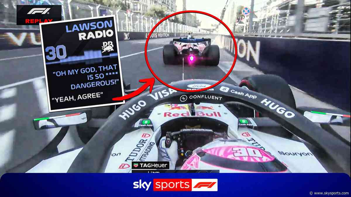 'That's SO dangerous!' | Hamilton under investigation for Lawson impeding