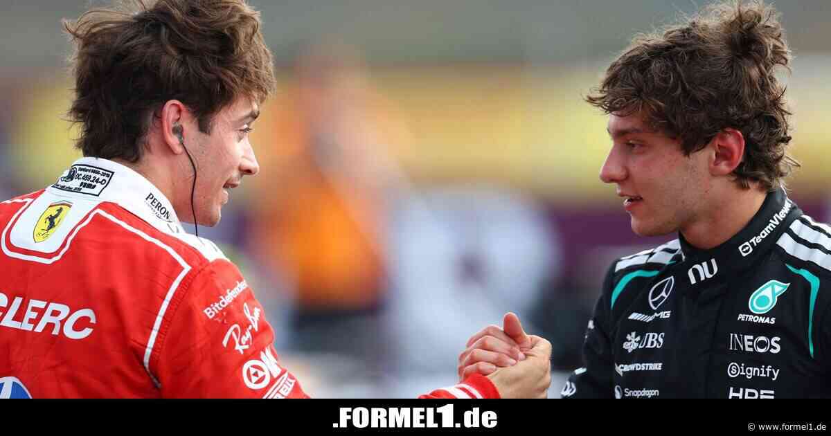 Leclerc staunt: Antonellis Runden sehen immer am Limit aus, aber ...