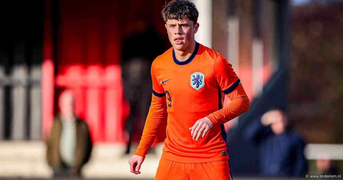 NAC-talent Reulen ook bij Oranje Onder-19 de gevierde man