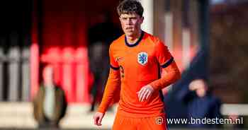 NAC-talent Reulen ook bij Oranje Onder-19 de gevierde man