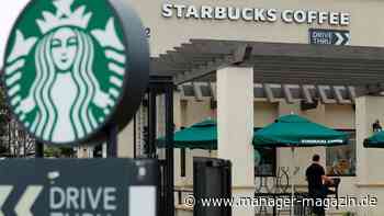 Starbucks schließt in Nordamerika weitere 250 Filialen