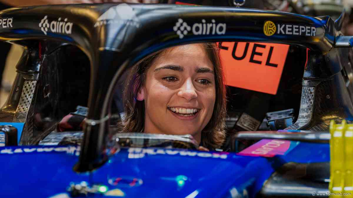 Chadwick completes maiden F1 test with Williams at Portimao