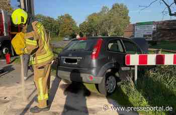 FW Alpen: Verkehrsunfall auf Veener Ampelkreuzung
