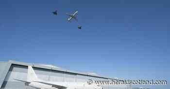 RAF flight from Scotland carries out surveillance near Russian border