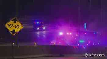 Oklahoma City fire crews respond to Tesla fire on I-235