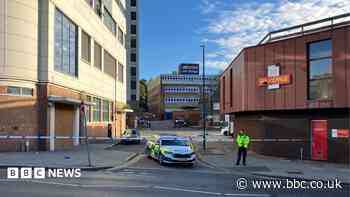 Two taken to hospital after city centre stabbing