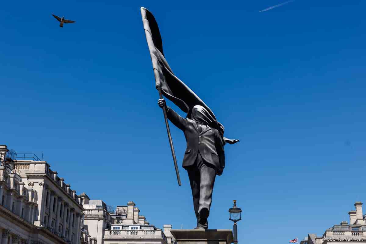 What is the future for Banksy's Waterloo Place statue?