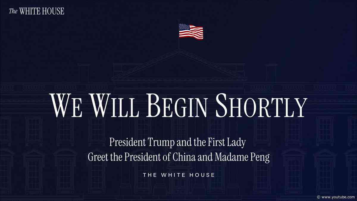 President Trump and the First Lady Greet the President of China and Madame Peng