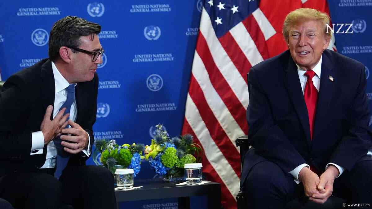 Lag es am Namen, am Händedruck oder gar an den Haaren? Was Andy Burnham beim Treffen mit Donald Trump richtig machte