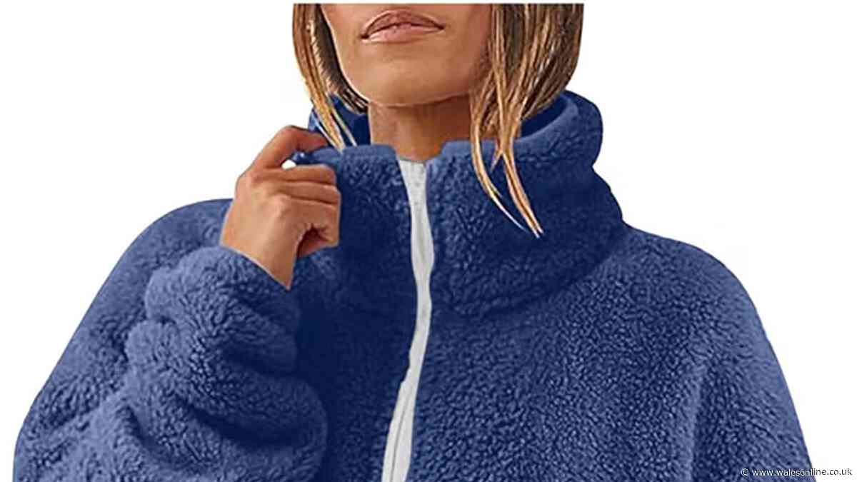 'Effortless' £12 teddy fleece jacket shoppers say 'fits perfectly on the body'