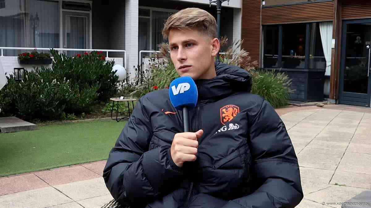 AZ-parel wil zich bewijzen bij Jong Oranje: 'Ben meer een 'onder de radar'-speler'