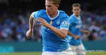 'Napoli neemt al opvallende beslissing over Kevin De Bruyne'