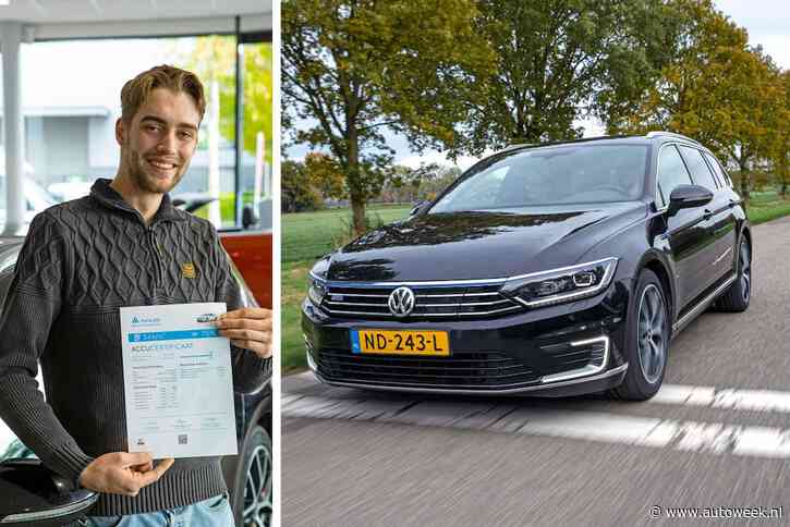 Aaron kocht een Volkswagen Passat GTE met 300.000 kilometer: 'Ik heb hem gekocht zonder accutest'