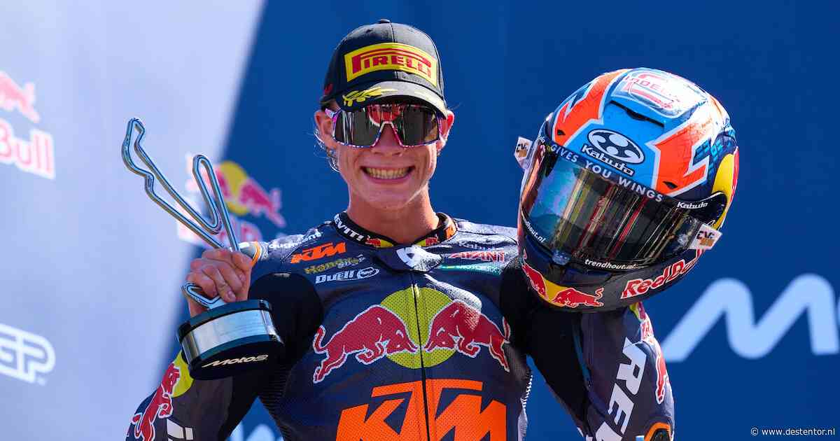 Collin Veijer start ook in 2027 in de Moto2-klasse: ‘Ik wil mijn droom laten uitkomen met KTM’