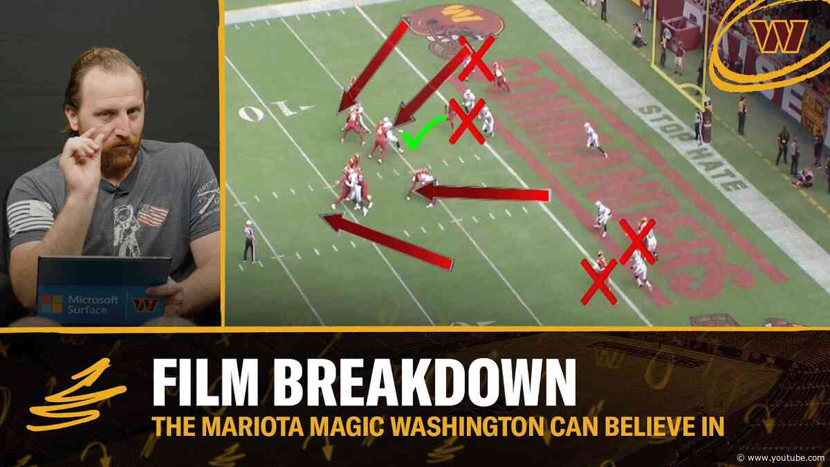 It's ALL About Us! Marcus Mariota Can Make MAGIC Happen For Washington ✨ | Film Breakdown | NFL