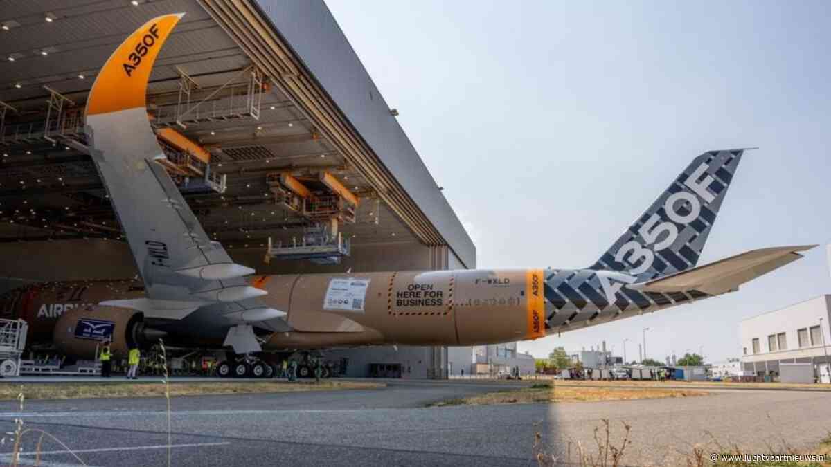 A350F stapt dichterbij certificering: vrachtvliegtuig voltooit eerste remtesten