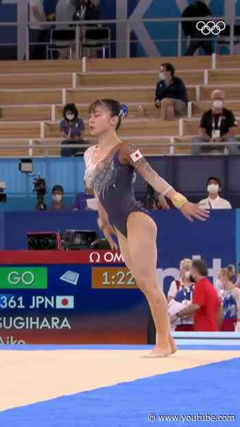 Huge congratulations to Sugihara Aiko on wining the women's individual all-around gold medal!