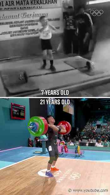 🥇 Lifelong dream fulfilled! 🏋️