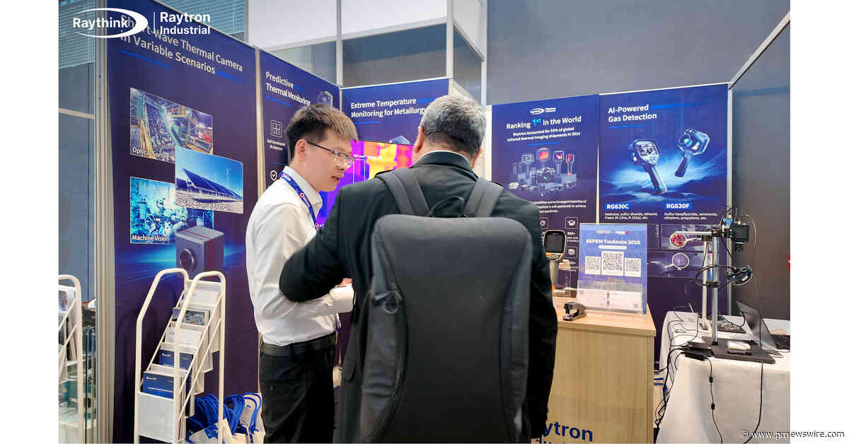 Raythink | Raytron Industrial Showcased Advanced Thermal and Gas Detection Solutions at SEPEM Toulouse 2026