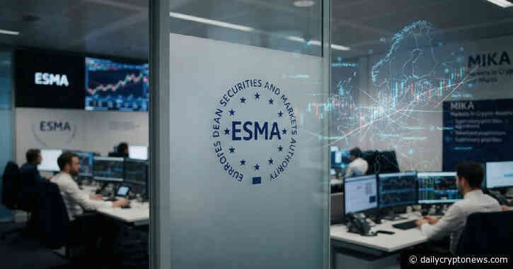 European Securities and Markets Authority confirms new supervision