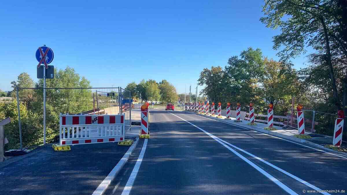 Sanierungsarbeiten an der Brücke an der Kraiburger Straße abgeschlossen