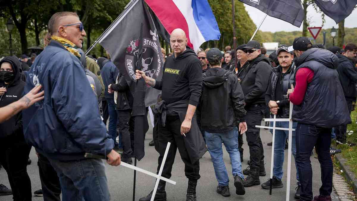 Eerste Kamerlid van FVD was bij extreemrechts protest op Malieveld