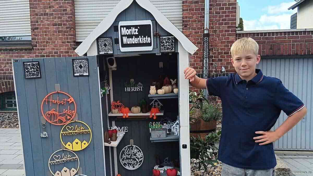 Mit 13 Jahren: Dieser Junge eröffnet eigenen 3D-Druck-Shop in Hamm