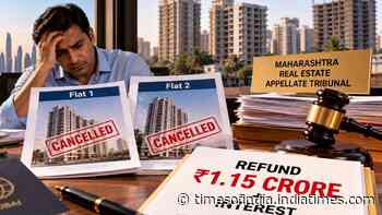 Dubai-based Indian cancelled 2 flats, builder claims deductions; why MahaREAT ordered full refund