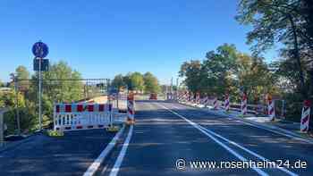 Sanierungsarbeiten an der Brücke an der Kraiburger Straße abgeschlossen