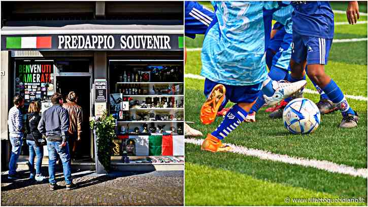 La scritta “Predappio Tricolore” sulle maglie dei bambini, lo sponsor è il negozio di gadget fascisti: un padre ritira il figlio dalla squadra di calcio