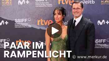 Brad Pitt und Ines de Ramon sorgen in San Sebastián für einen besonderen Auftritt