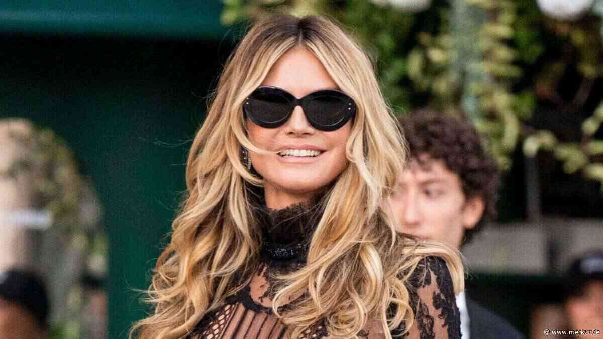 Hier stockt der Atem: Heidi Klums Dress verdeckt nichts