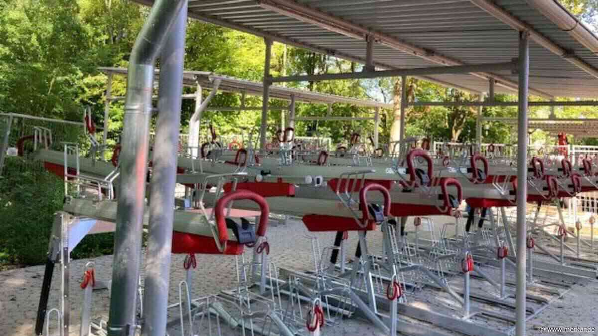 128 neue Fahrrad-Stellplätze beim Gymnasium– doch Kosten sind noch unklar