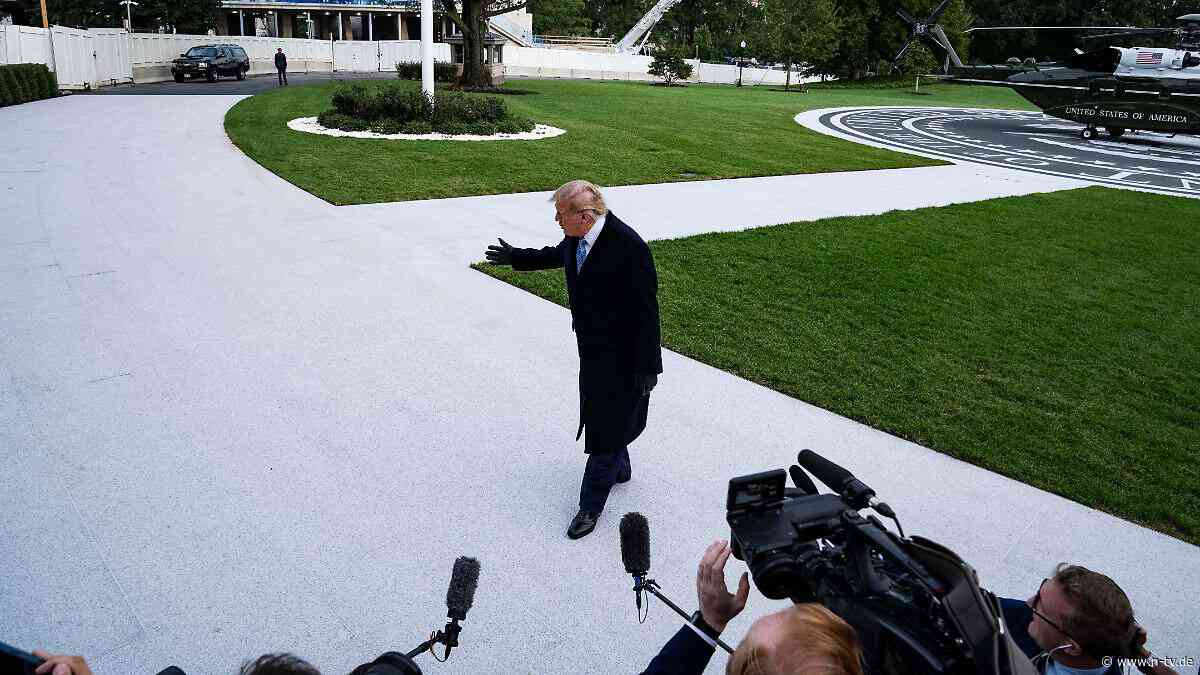Auch Kritik am roten Teppich: Trump sorgt mit Outfit bei Xi-Empfang für Spott