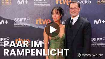 Brad Pitt und Ines de Ramon sorgen in San Sebastián für einen besonderen Auftritt