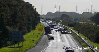 Kilometerslange file tussen Almere en Lelystad door ongeluk