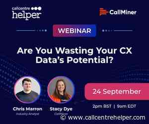 Webinar: Are You Wasting Your CX Data’s Potential?