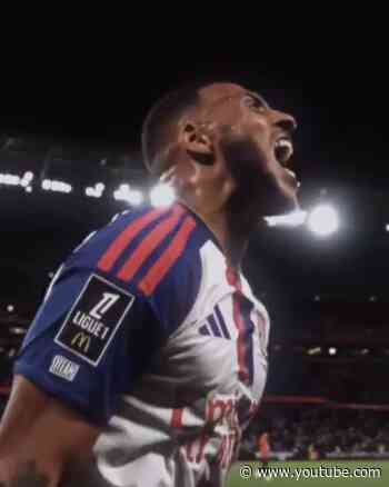 That goal. That celebration. CORENTIN TOLISSO 🔥☠️ #football #ligue1 #sports #footballshorts #foot