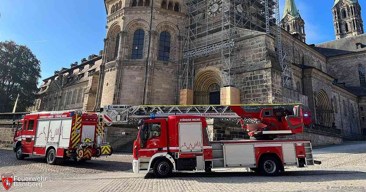 Feuerwehr am Bamberger Dom: Was steckt hinter dem Einsatz?