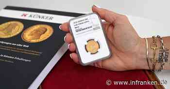 Goldmünze aus Coburg soll 100.000 Euro bringen