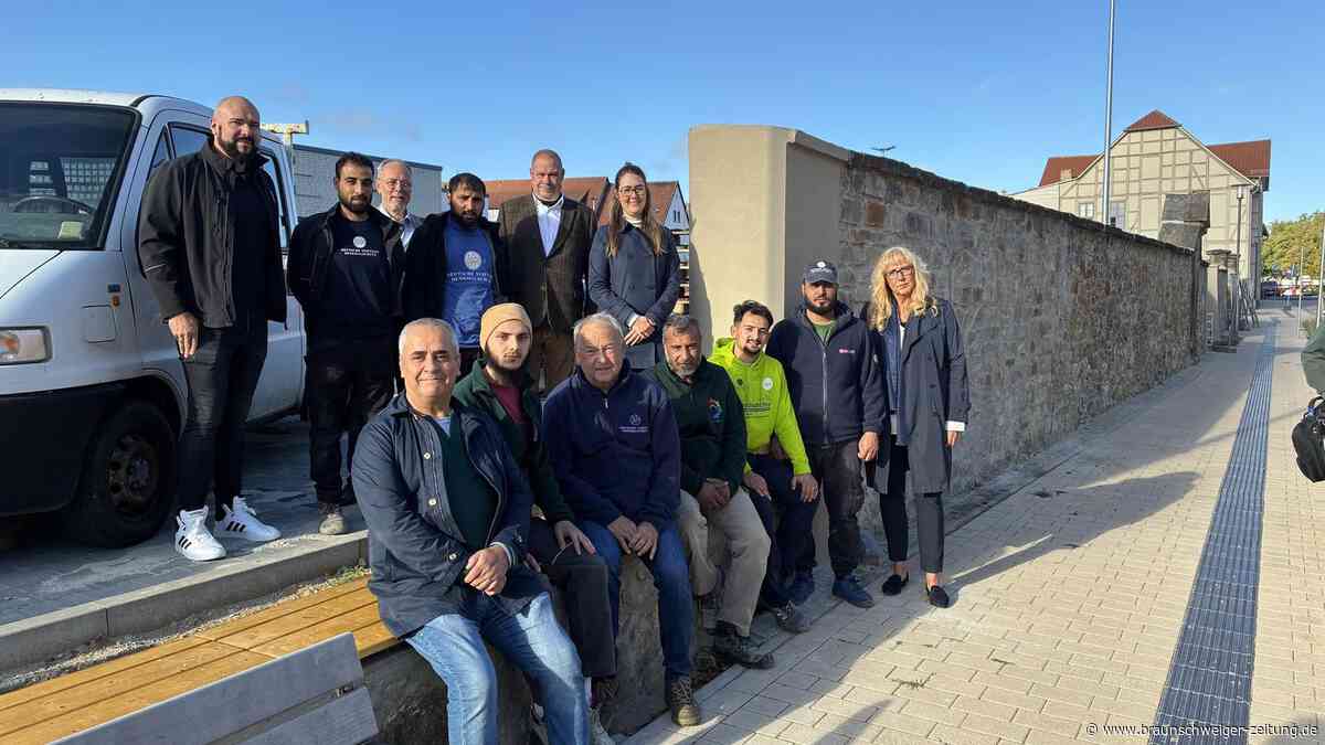 Edeka-Neubau in Helmstedt: Denkmalgeschützte Mauer wird restauriert und erhalten