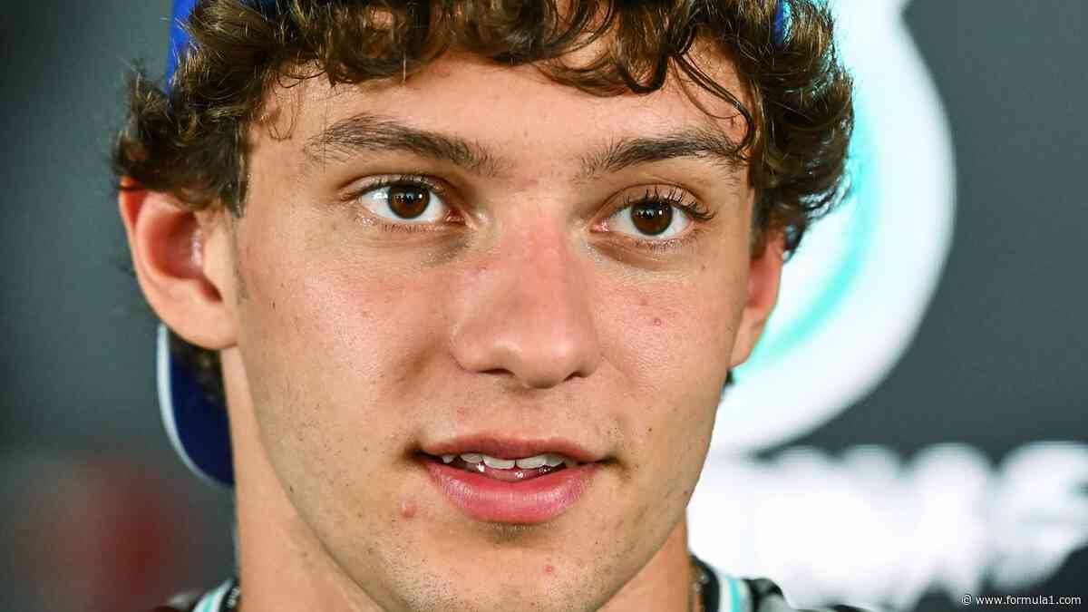 Practice running in Baku 'was a good recovery' – Antonelli