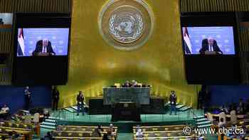 Palestinian president, denied visa to speak at UN, addresses leaders in pre-recorded video