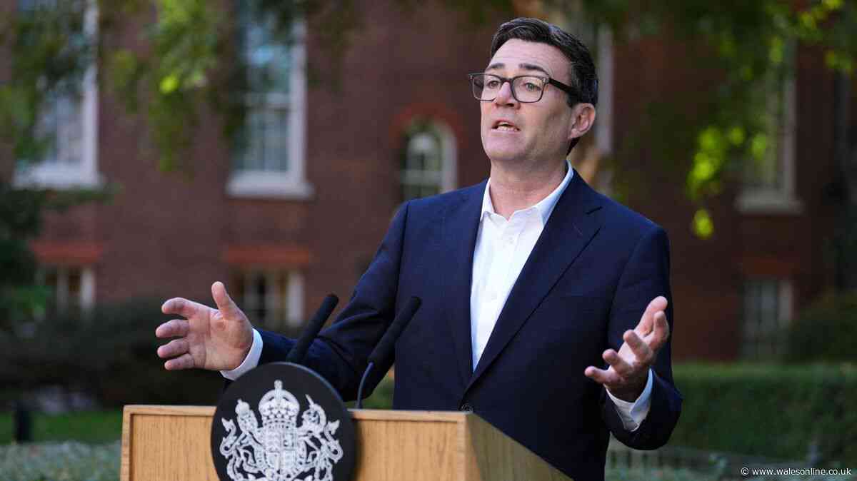 Andy Burnham's government issues £7,500 grants update for UK homes - eligibility