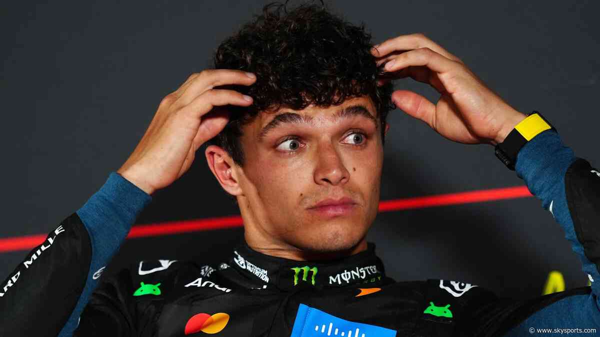 'Pretty pants!' - Norris rules McLaren out of Baku pole fight