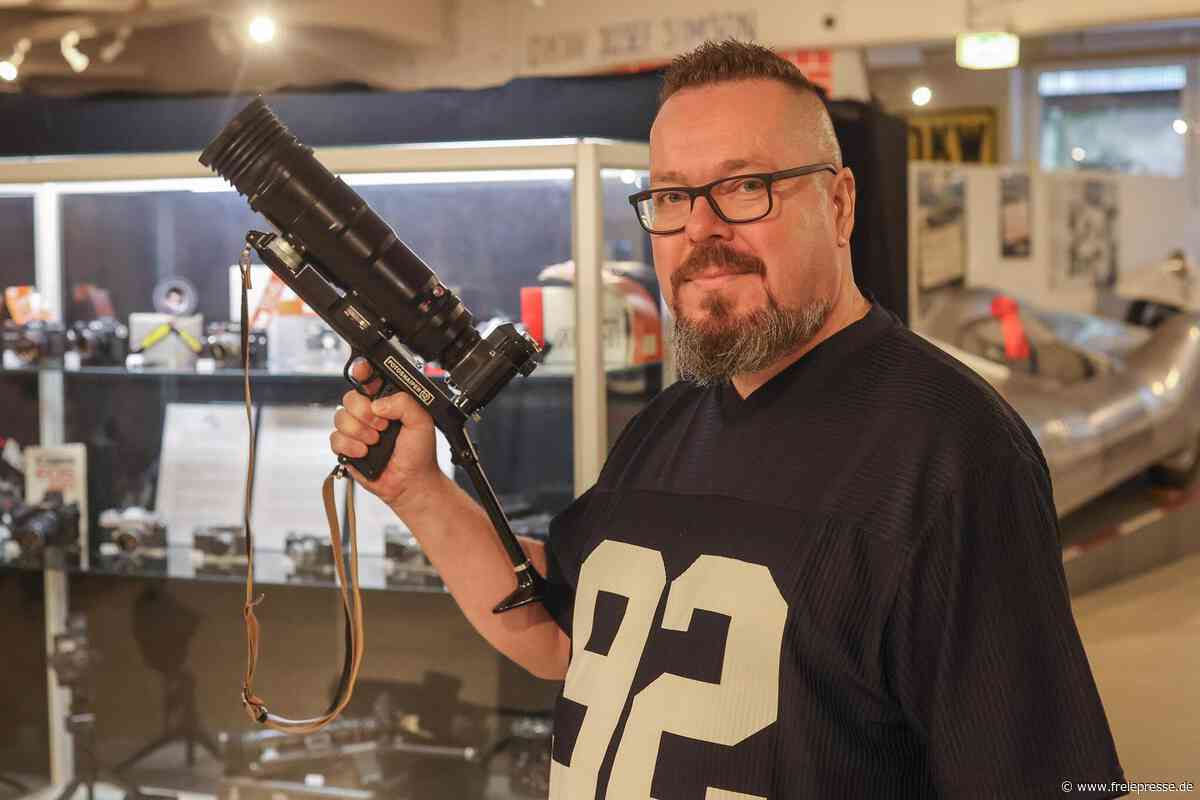 Der Mann mit den 1000 Kameras: Was ein Chemnitzer Sammler von Handyfotos hält