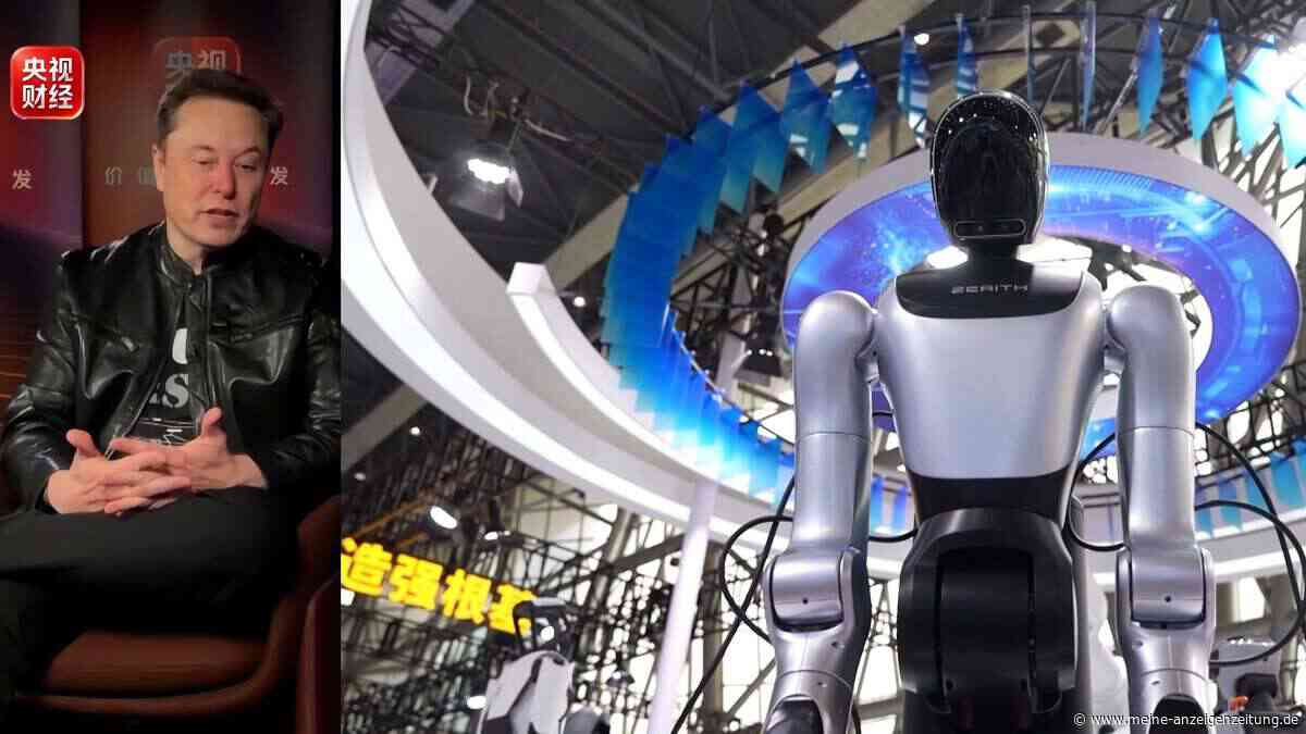Elon Musk verspricht eine Welt ohne Geld – dank Milliarden humanoider Roboter