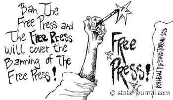 CARTOON: Banning of the free press
