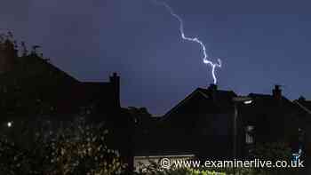 Met Office names three areas facing thunderstorms on Saturday