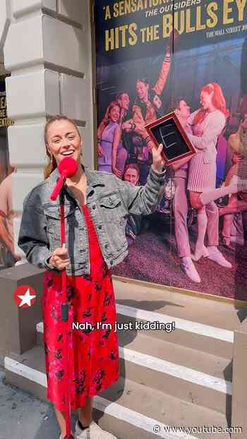 THE OUTSIDERS star Emma Pittman spells out why you should see the Tony Award-winning Best Musical